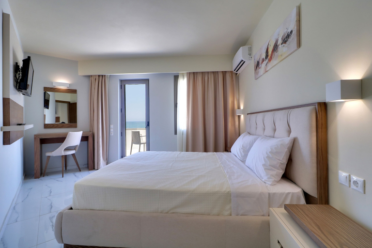 Bedroom 3, Harmony Rethymno Beach Hotel, Crete