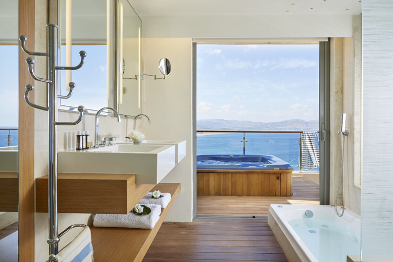 Bathroom 4, Lindos Blu Luxury Hotel & Suites - Adults Only, South Aegean