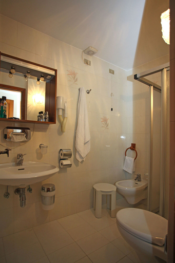 Bathroom 4, Hotel Biancaneve, Trento