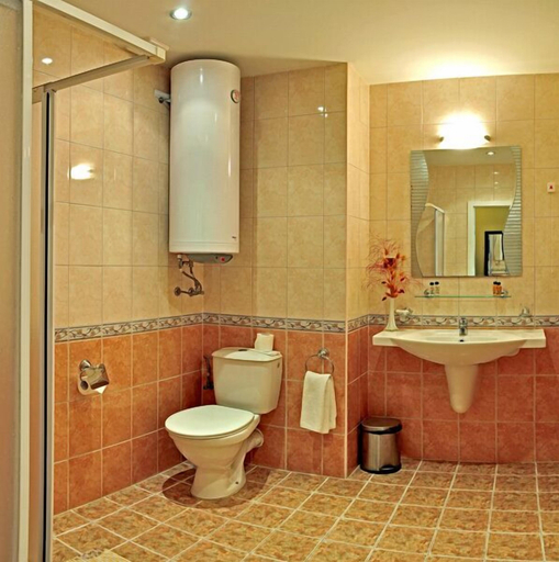 Bathroom 3, Paradise Green-Park Hotel, Varna
