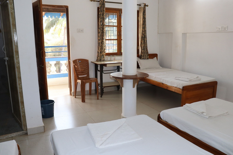 Bedroom 3, Peravel Beach Holiday Home, North Goa