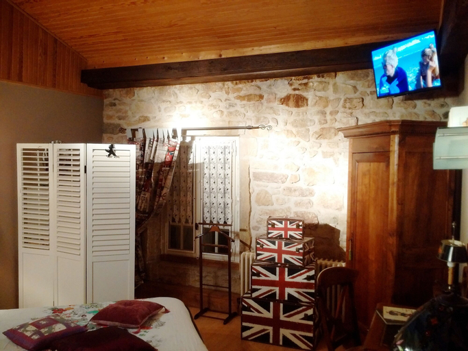 Bedroom 2, Chambres d'hôtes Le Prieuré, Vosges