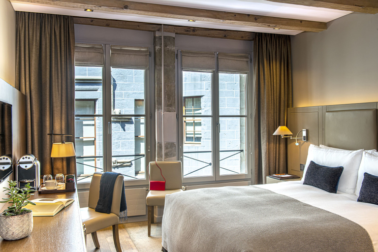 Bedroom 2, Hôtel Les Armures, Genève