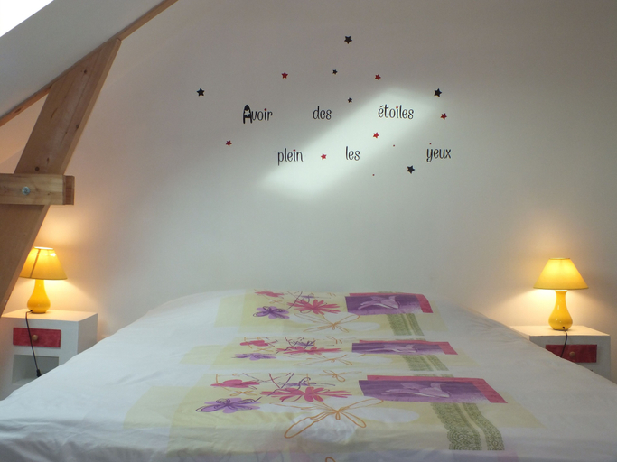 Bedroom 3, Chambres d'Hôtes - La Rigaudière, Ille-et-Vilaine