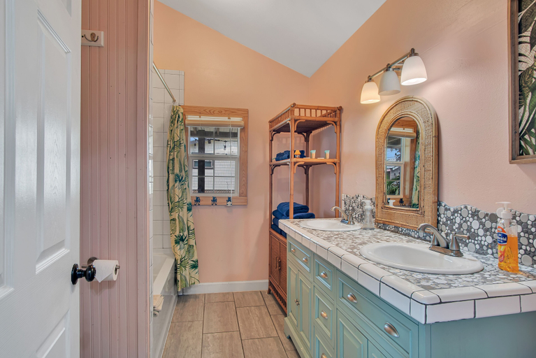 Bathroom, Anglers Court-island House #1, Nueces