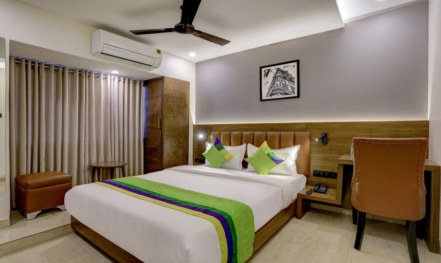 Bedroom 1, Treebo Castle Rock Inn, Mumbai Suburban