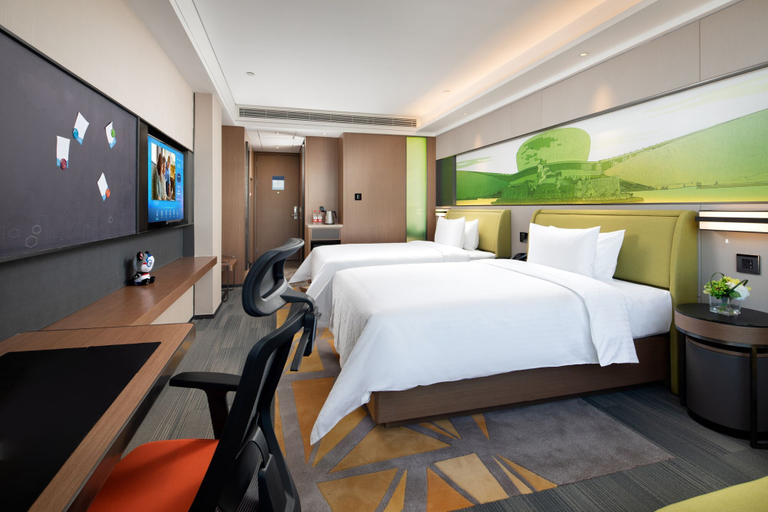 Bedroom 2, Hampton By Hilton Handan Congtai, Handan