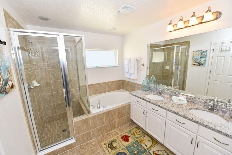 Bathroom, Watersong Resort - 6 bed - Private Pool - IHR 3103, Polk