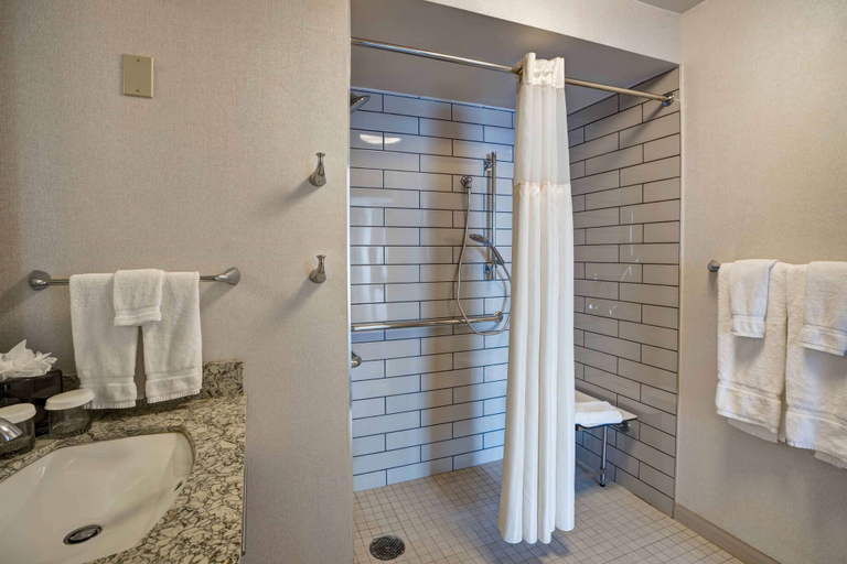 Bathroom 5, Homewood Suites by Hilton Chicago-Downtown, Cook