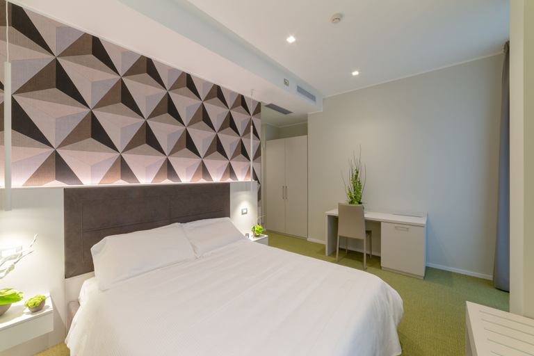 Bedroom 2, Hotel Repubblica 55, Biella