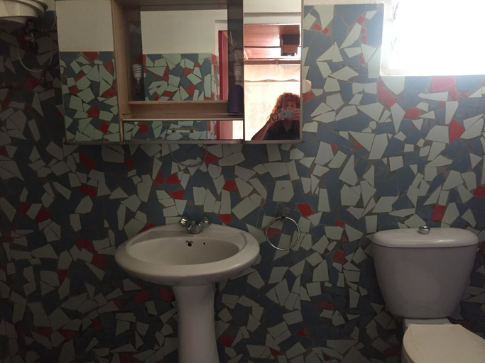 Bathroom, Studio in Tropical Garden, Dakar