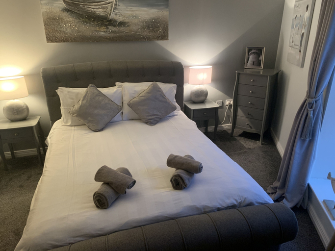 Bedroom 3, Harbour View Luxury Comfortable Holiday Apartment, North Down and Ards