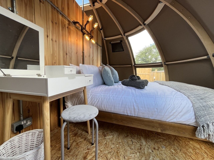 Bedroom 3, Sunrise Dome Tent, Pembrokeshire