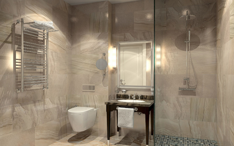 Bathroom 5, Marina Yacht Hotel, Sochi gorsovet
