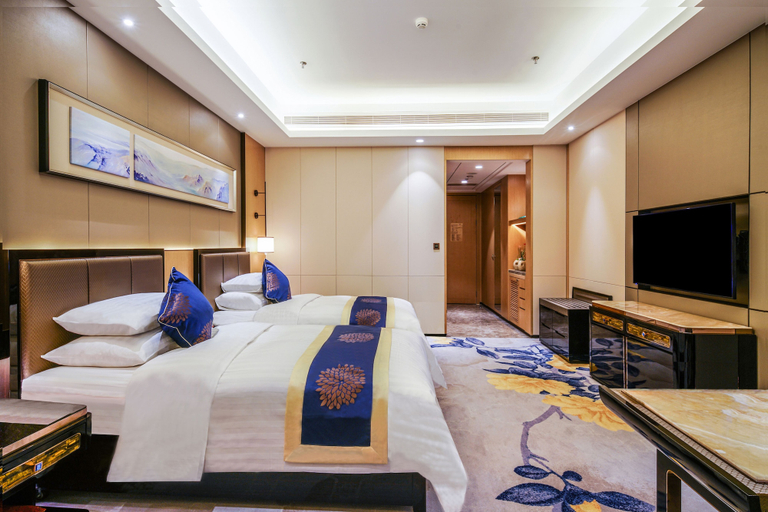 Bedroom 3, Qingshan Hotel Baotou(Yingbin Building), Baotou