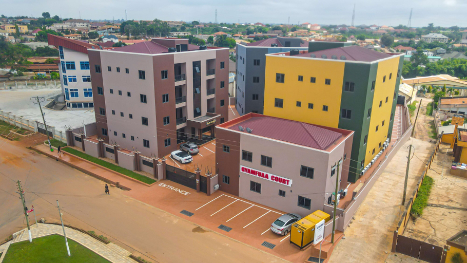 Exterior & Views 2, Gyamfuaa Court Apartment, Kumasi