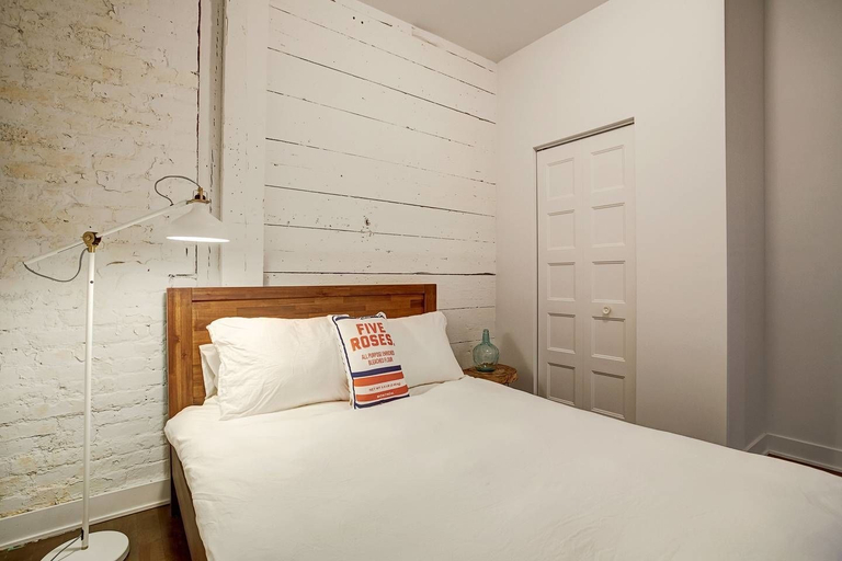 Bedroom 3, Spacious Industrial Loft in Le Plateau, Montréal