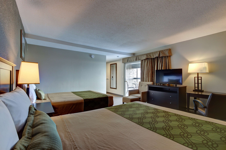 Bedroom 2, Knights Inn Kamloops, Thompson-Nicola