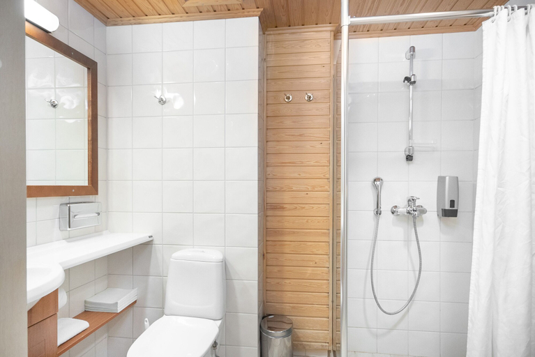 Bathroom, Hotel K5 Levi, Lapland