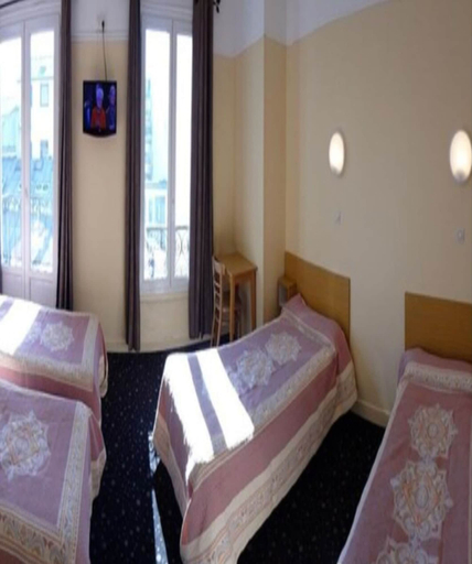Bedroom 3, Hotel Angleterre, Paris