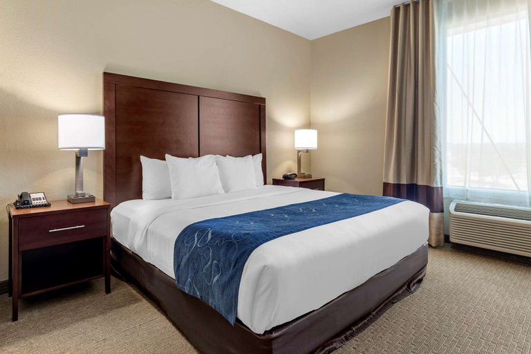 Bedroom 3, Comfort Suites Waco Near University Area, McLennan