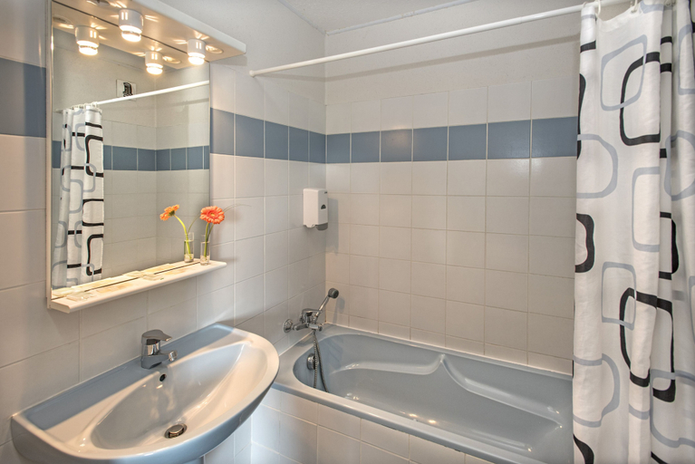 Bathroom 4, Hotel Le Calice du Gevaudan, Lozère