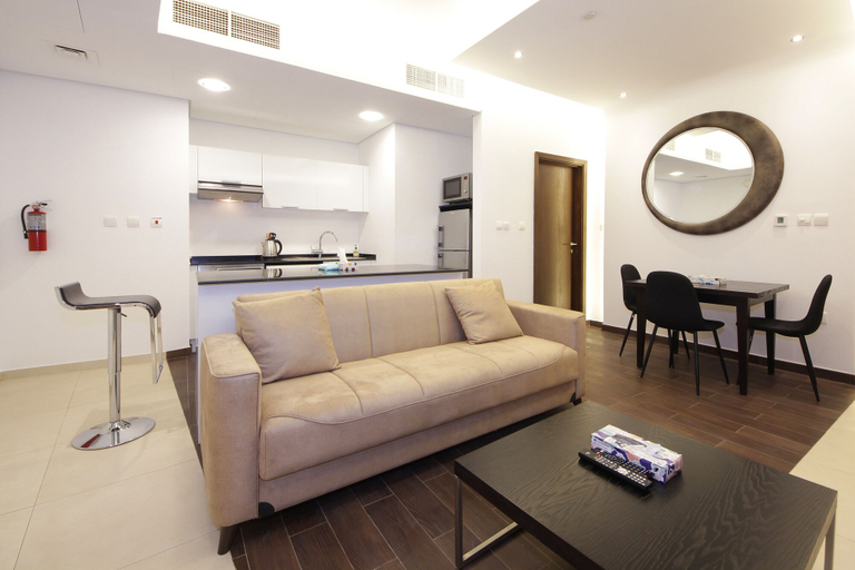 Living area 3, 1 Bedroom Apartment in The Matrix Tower, Dubai