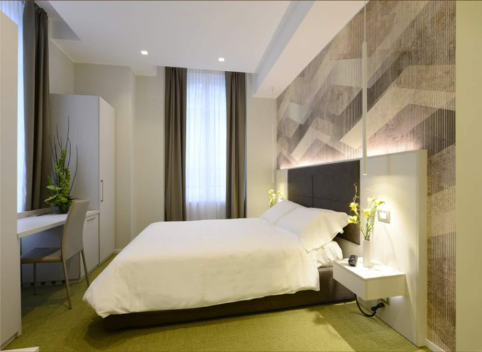 Bedroom 3, Hotel Repubblica 55, Biella