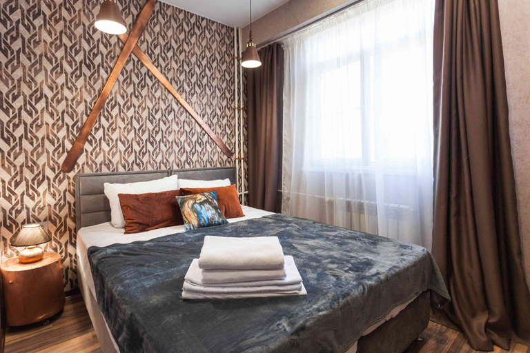 Bedroom 3, More Apartments na Estonskoy 37 k8, Sochi gorsovet