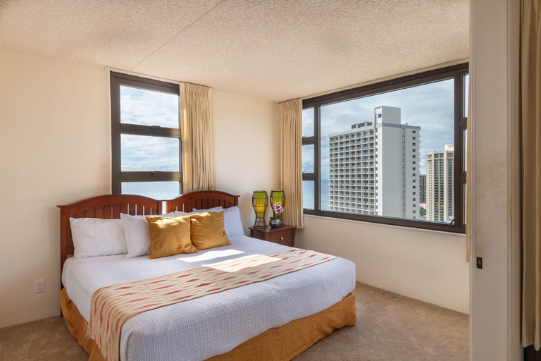 Bedroom 3, Waikiki Banyan Condo Located One Block From Waikiki Beach!, Honolulu