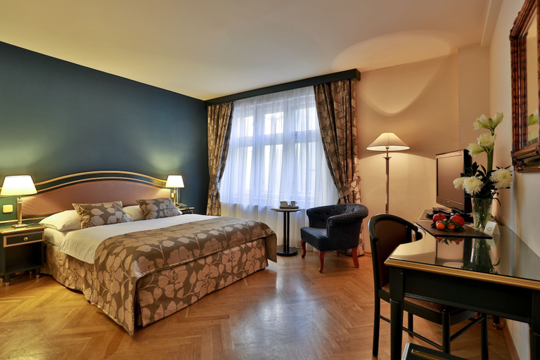 Bedroom 3, Hotel Elysee, Praha 1