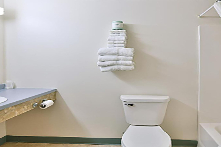 Bathroom 3, Budget Inn, Martin