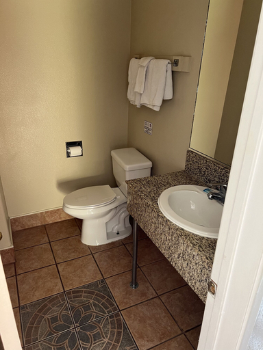 Bathroom 5, KING MOTEL, Los Angeles