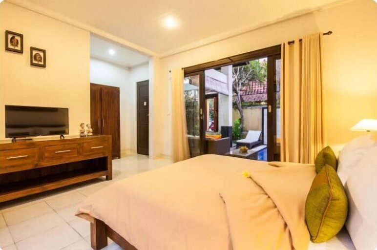 Bedroom 3, SMV -2BRPool- SANDAT · 2BR Private Pool Walk to Beach and Shops Legian, Badung