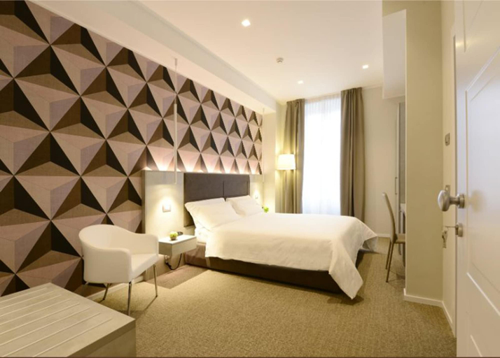 Bedroom 4, Hotel Repubblica 55, Biella