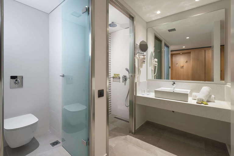 Bathroom 5, Archipelagos Hotel, South Aegean