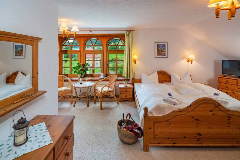 Bedroom 2, Landhotel Gut Wildberg, Meißen