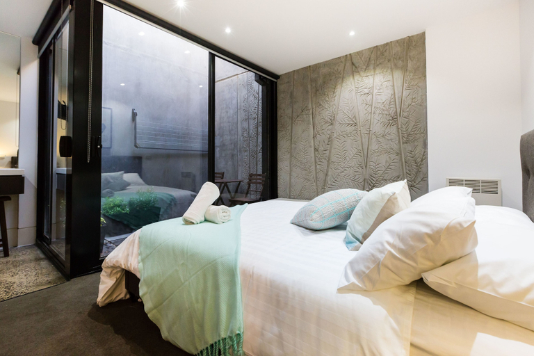 Bedroom 3, RENEE, 4BDR North Melbourne House, Melbourne