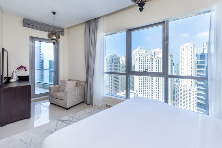 Bedroom 2, Bay Central-West Tower by Deluxe Holiday Homes, Dubai