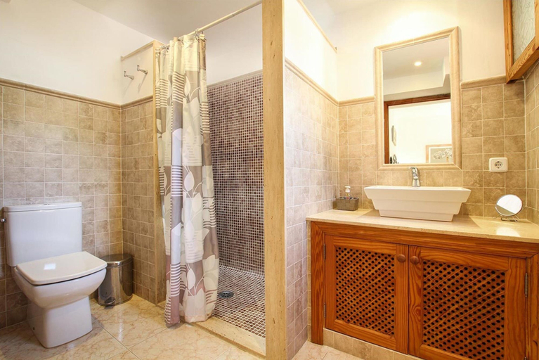 Bathroom 3, Villa - 3 Bedrooms with Pool and WiFi - 108757, Baleares
