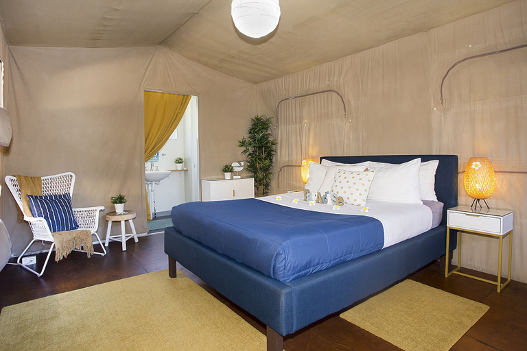 Bedroom 3, The Eco Beachcamp Retreat, Maryborough