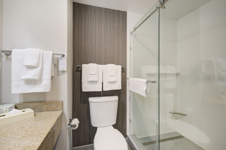 Bathroom 4, Courtyard by Marriott Raleigh Crabtree Valley, Wake