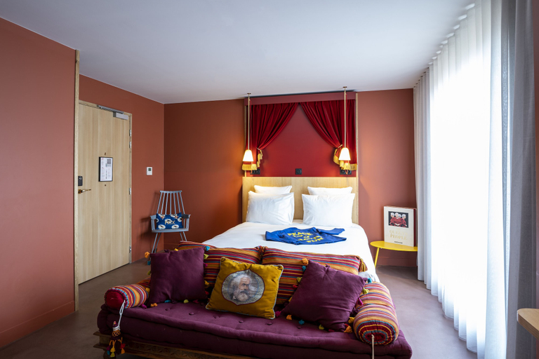 Bedroom 3, Mob Hotel Paris les Puces, Seine-Saint-Denis