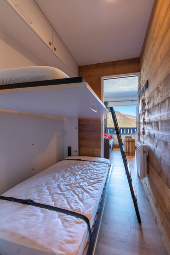 Bedroom 2, Résidence Le Necou - Les Ménuires, Savoie