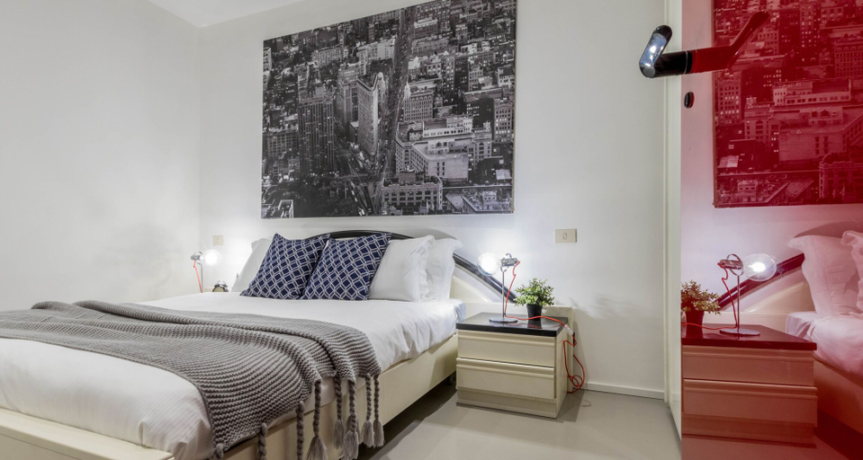 Bedroom 2, JOIVY Smart Apartment Near S.agostino Metro, Milano