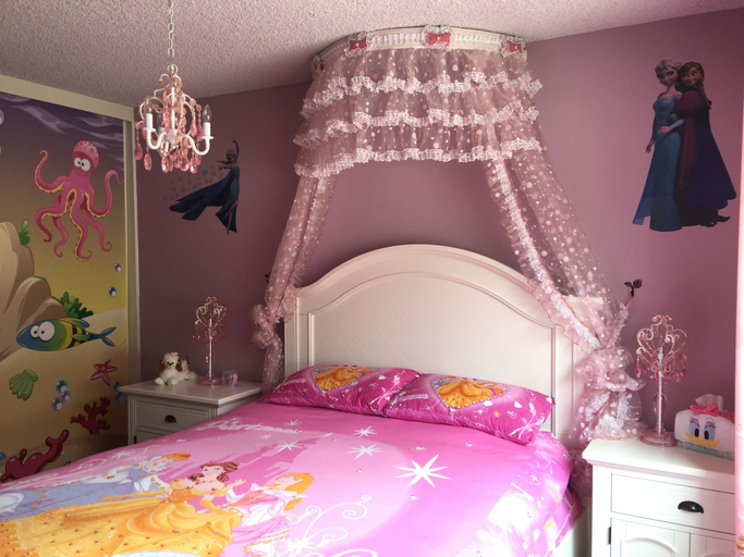 Bedroom 1, Romantic and Luxury Disney Villa, Orange