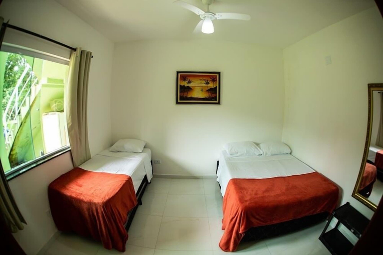 Bedroom 2, Pacífico Suítes, Ubatuba