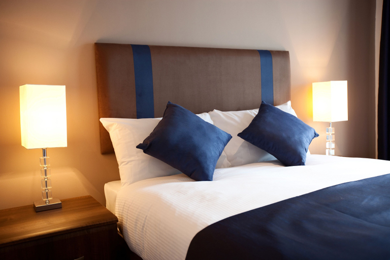 Bedroom 2, The Spires Serviced Apartments Glasgow, Glasgow