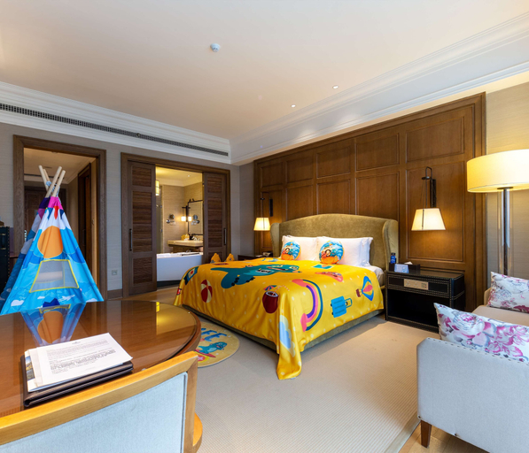 Bedroom 4, Hilton Wen'an, Langfang