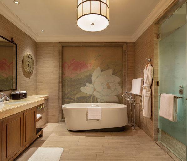 Bathroom 5, Hilton Wen'an, Langfang